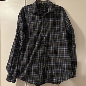 Men’s Apt. 9 blue plaid shirt
